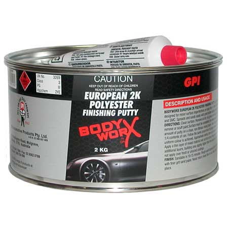 GPI EUR.2K POLY.FINISHINGPUTTY 2KG - BWFF 